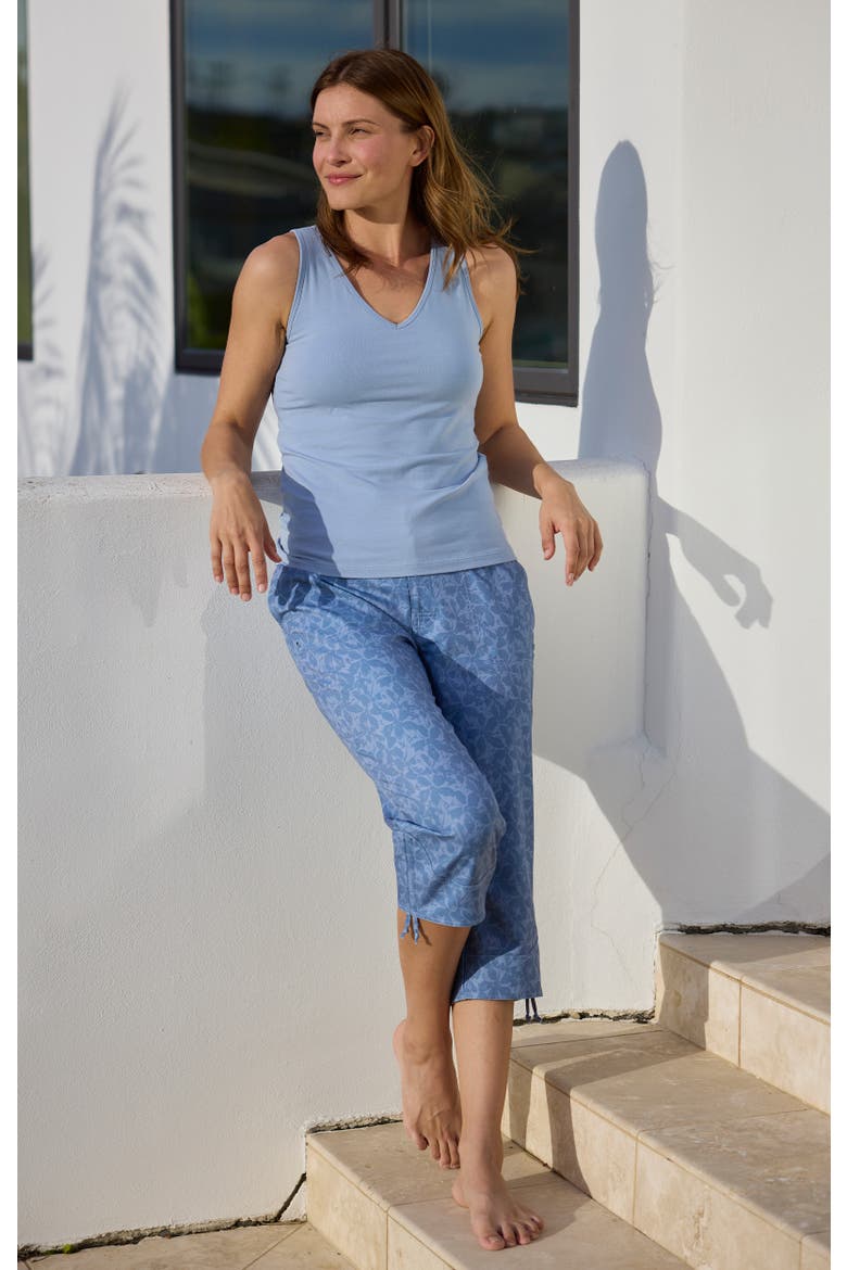 Beach Capris, Alternate, color, Grape