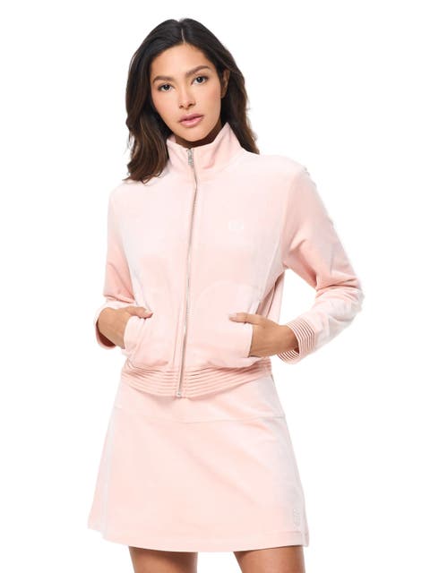 Piera Velour Track Jacket