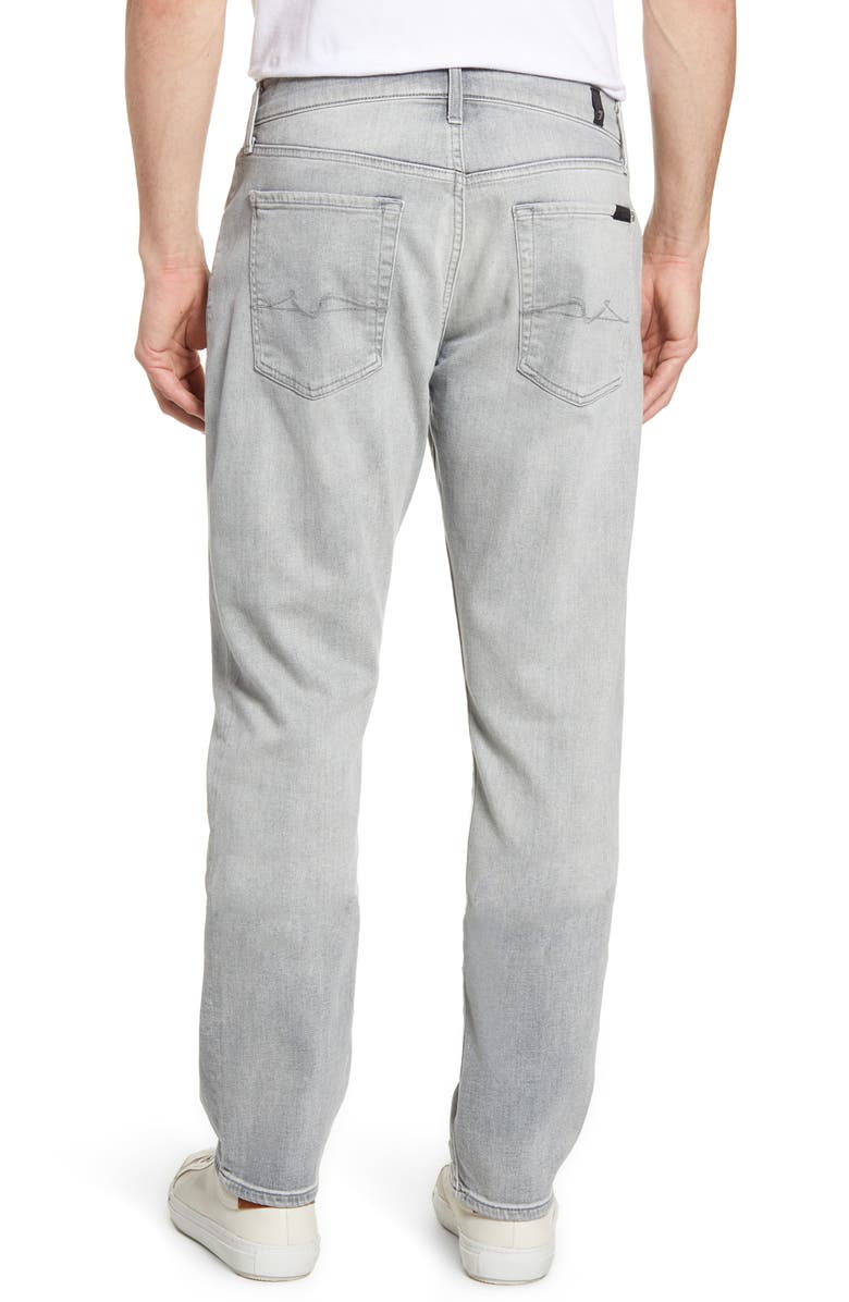 7 For All Mankind <sup>®</sup> The Straight Slim Straight Leg Jeans, Alternate, color, 