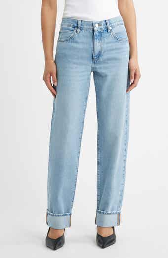 The Hang Cuffed Straight Leg Jeans