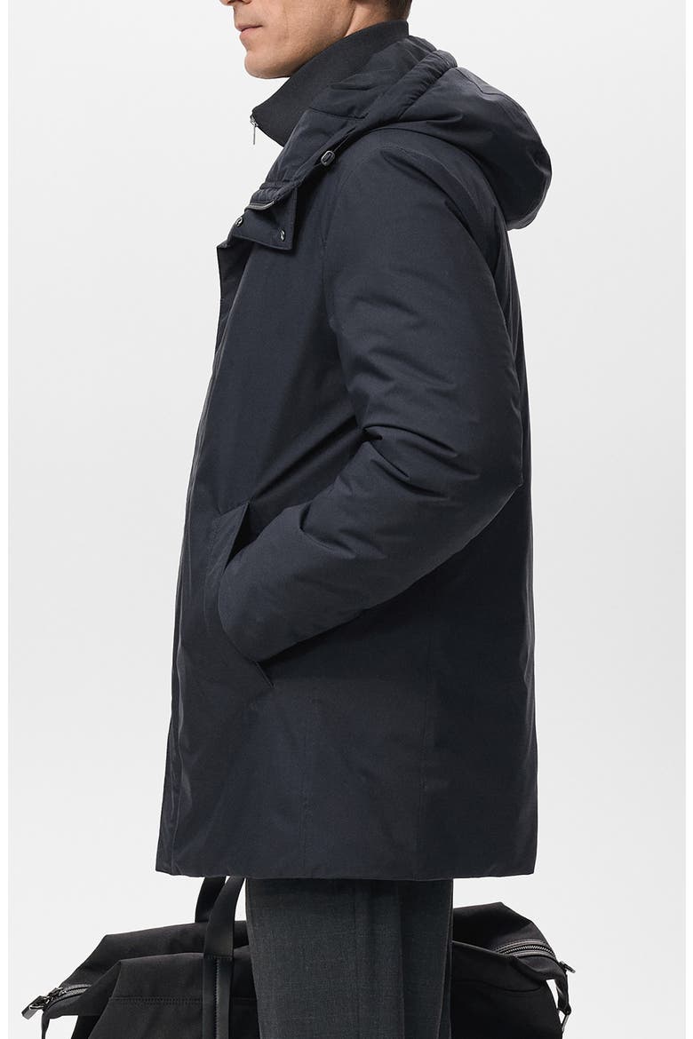 Water Repellent Insulated 3-in-1 Coat, Alternate, color, NAVY