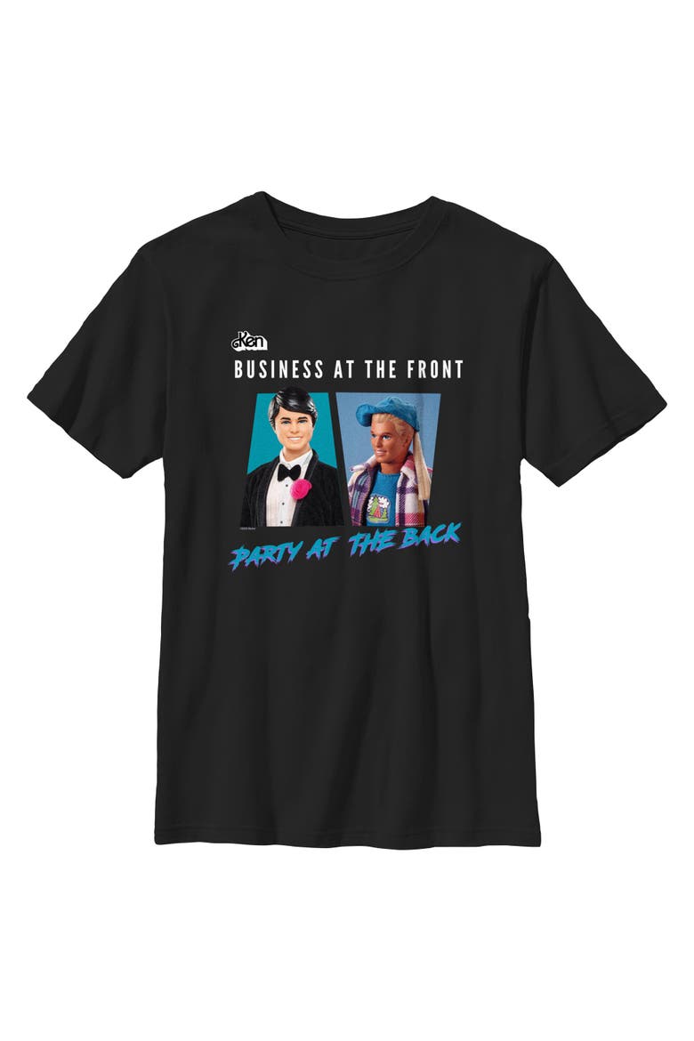 Boys' Ken Business at the Front T-Shirt, Main, color, Black