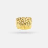 Ivy & Pearl Co. Golden Drip Ring