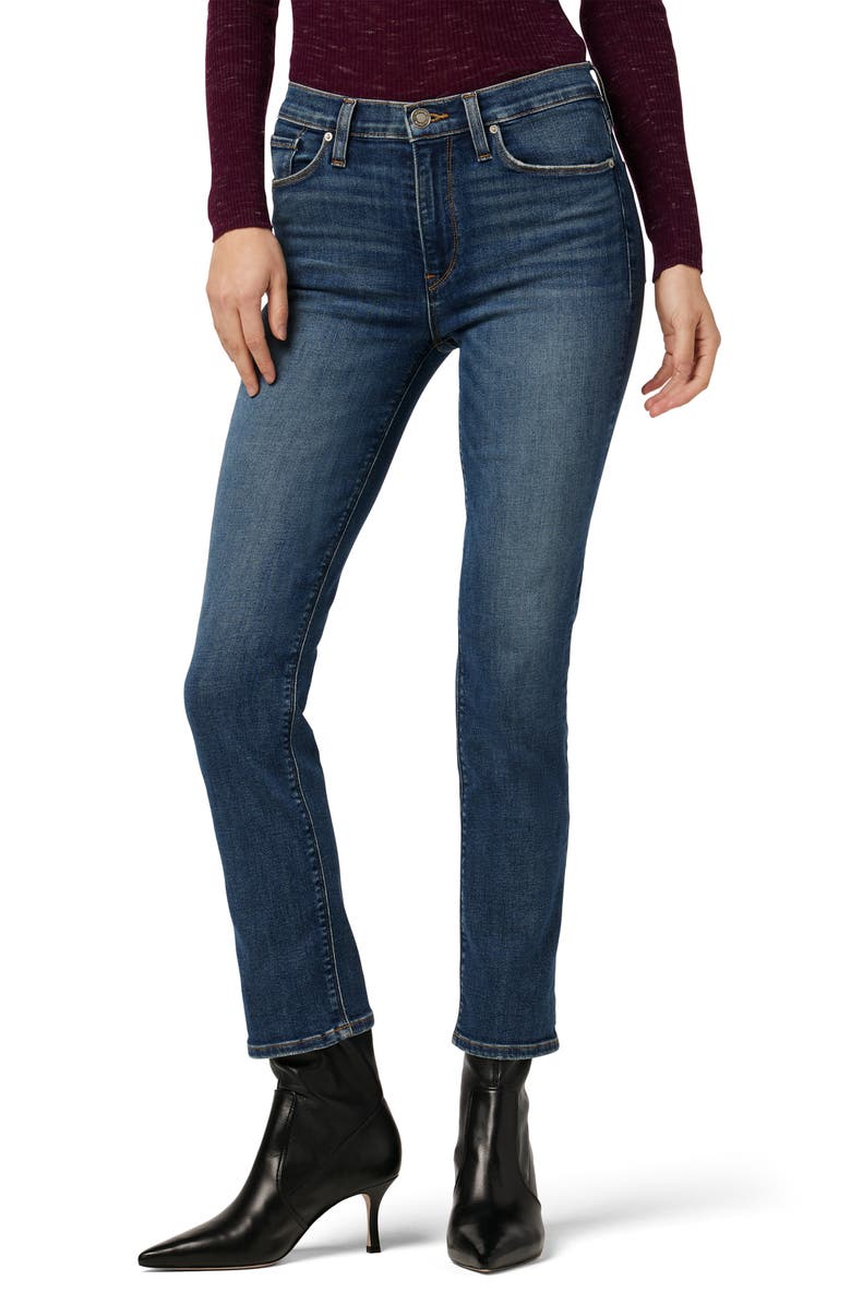 Hudson Jeans Barbara High Waist Ankle Straight Leg Jeans, Main, color,