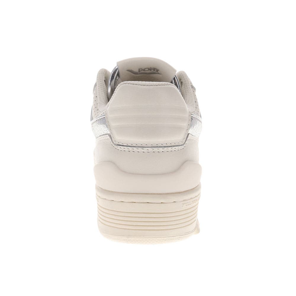 M100 Low Metallic Sneakers, Alternate, color, Snow White/Silver