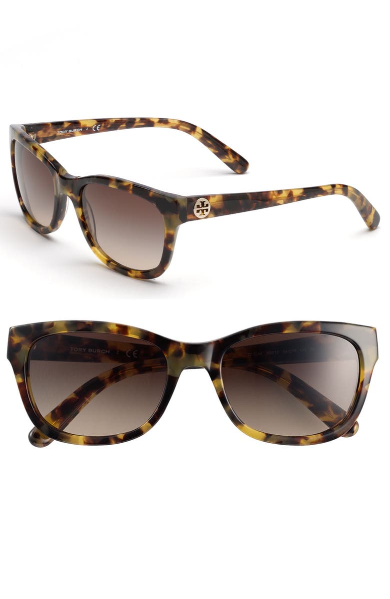 Tory Burch 54mm Sunglasses, Main, color, 