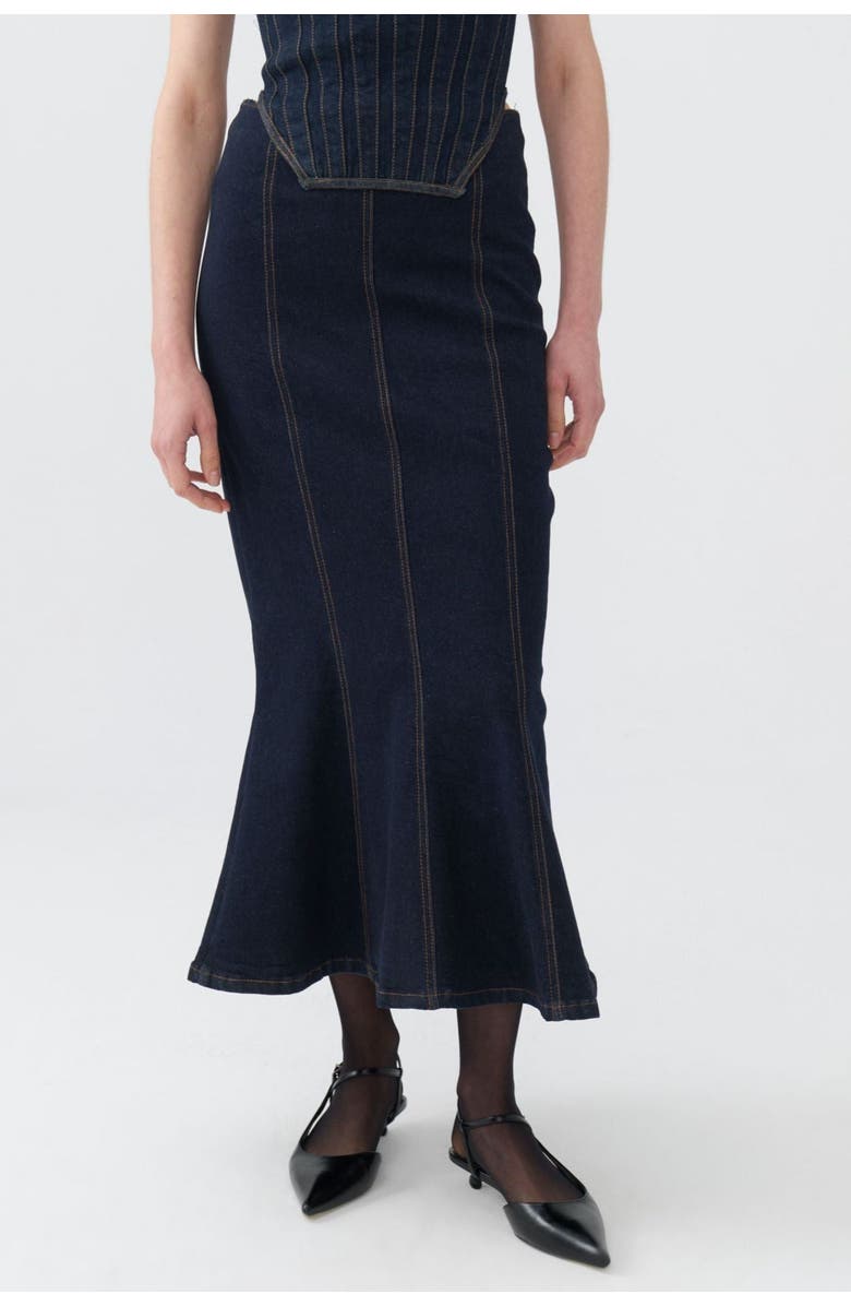 Nocturne Maxi Mermaid Skirt, Main, color, 