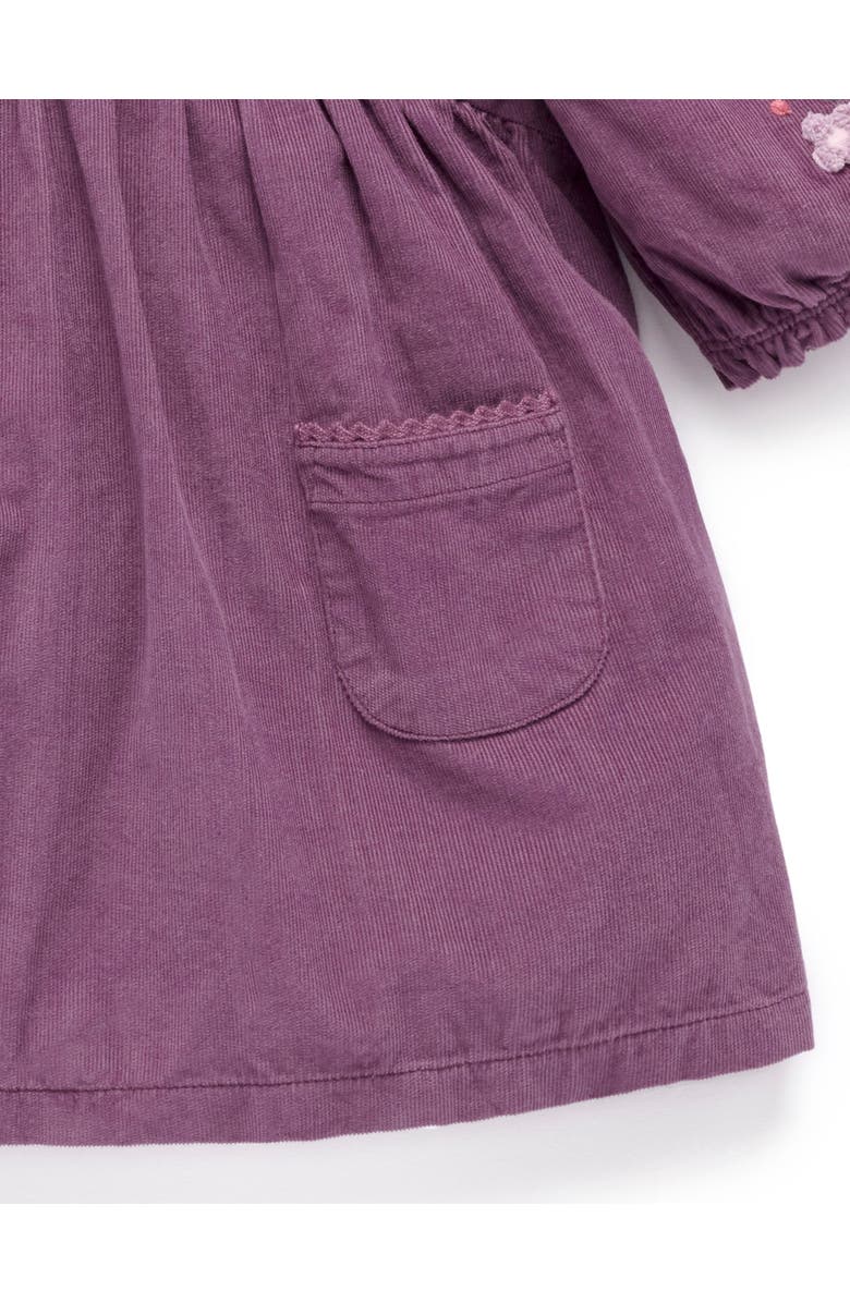 Purebaby Blooms Dress, Alternate, color, Heather