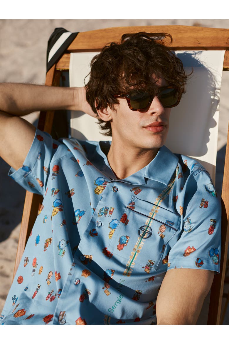 Tosca Cabana Shirt, Alternate, color, FADED DENIM