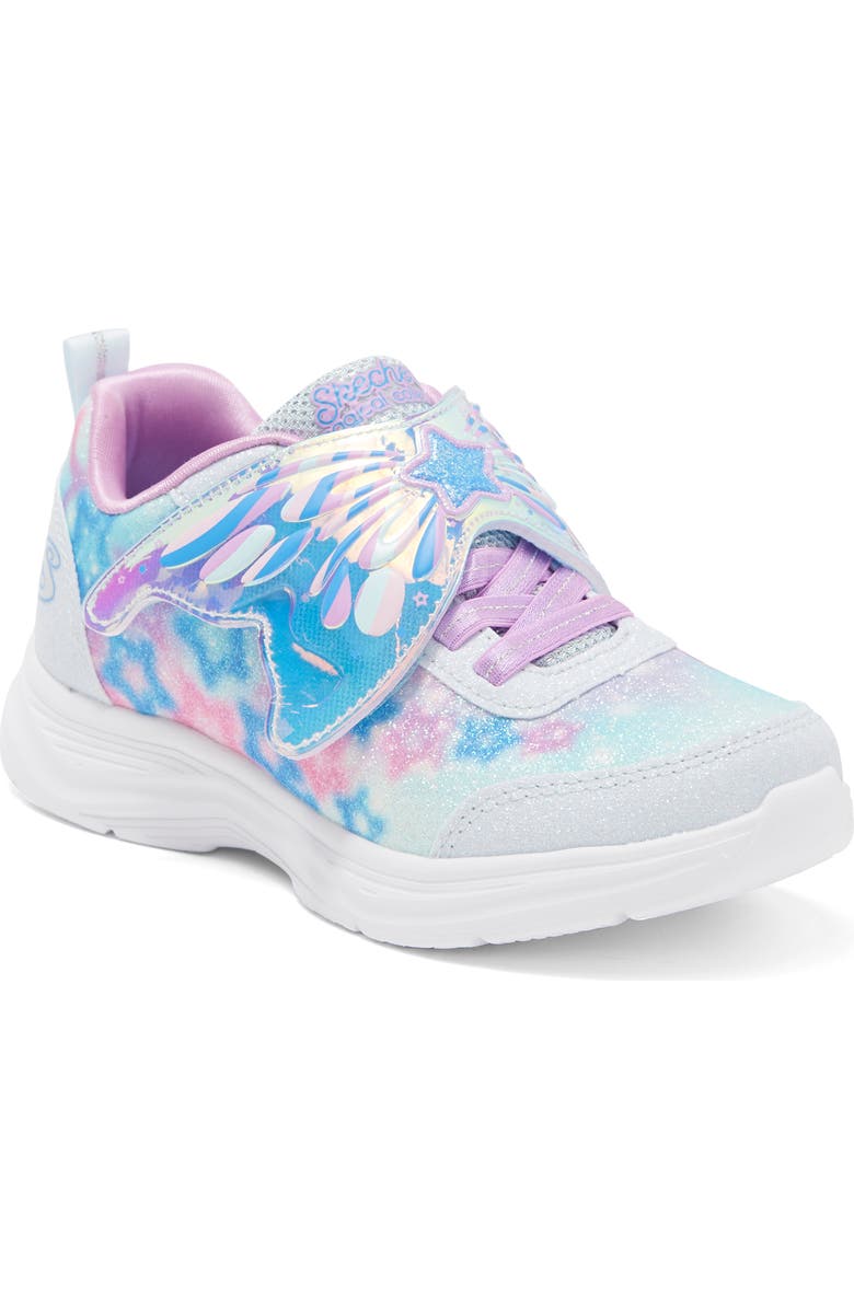 SKECHERS Kids' S Lights<sup>®</sup> Glimmer Kicks Magical Wings Sneaker, Main, color,