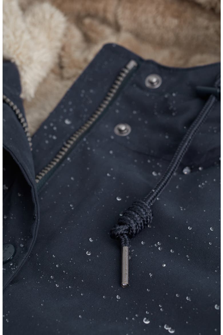 Plant Hunter Waterproof Hooded Coat, Alternate, color, MIDNIGHT