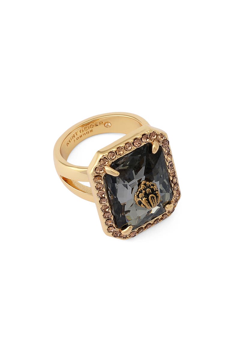 Stone Cocktail Ring, Alternate, color, BLACK DIAMOND