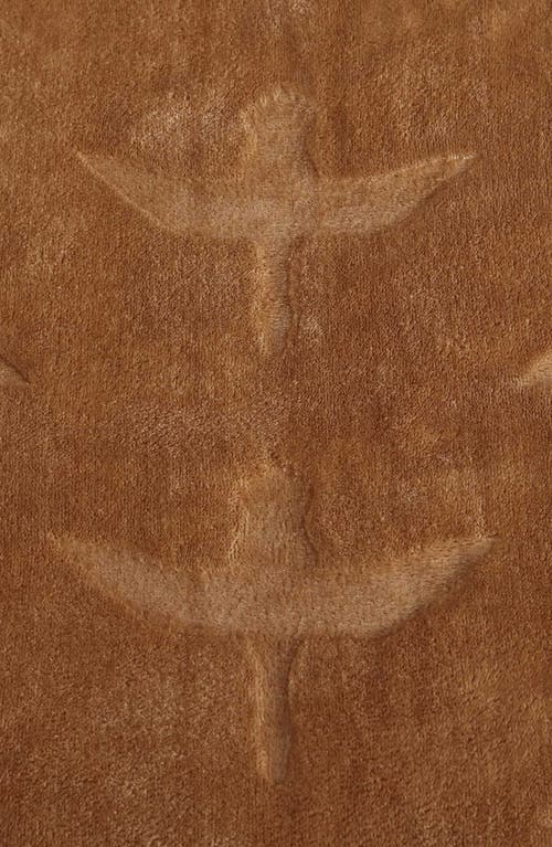 Eddie Bauer Geese Ultra Soft Plush Fleece Reversible Throw Blanket In Brown