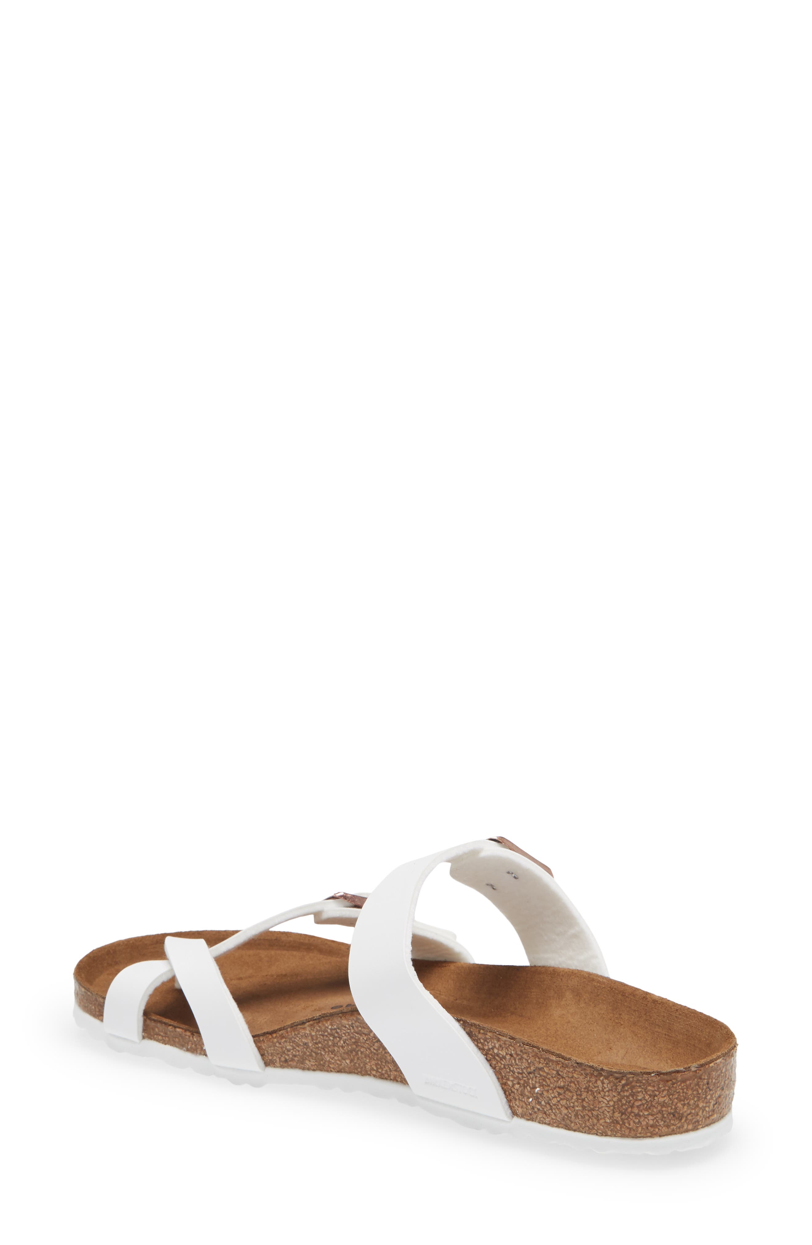 Birkenstock Kids' Mayari Birko-Flor Slide Sandal, Alternate, color, White