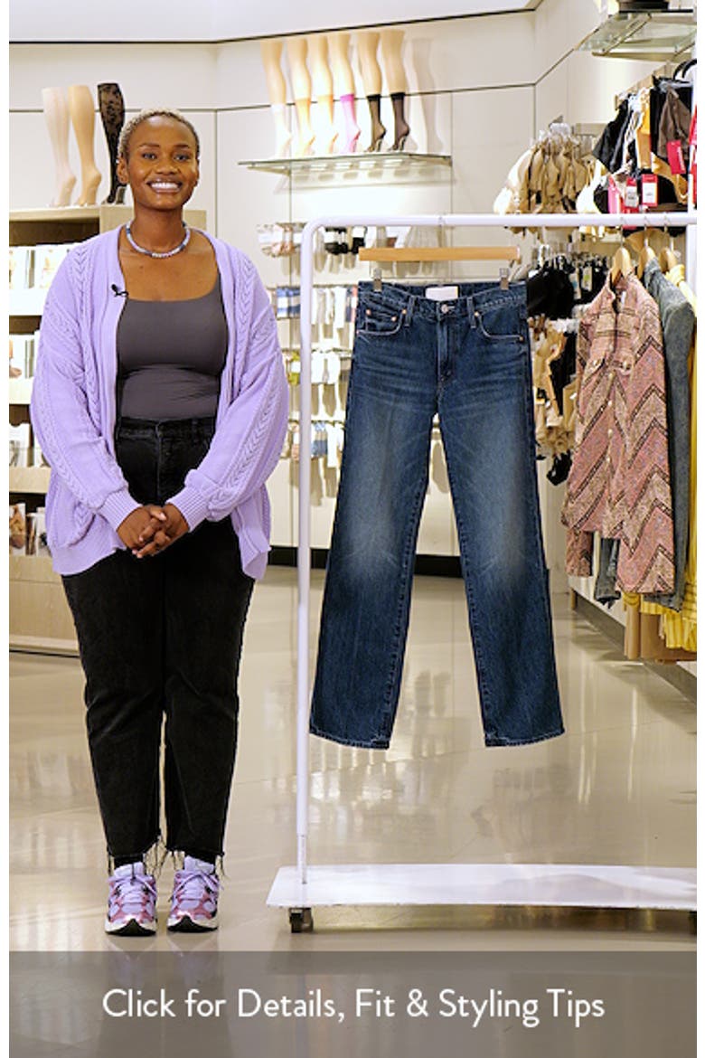 The Mid Rise Rambler Skimp Straight Leg Jeans video