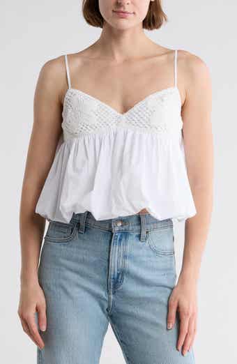 Lush Mix Bubble Tank Top