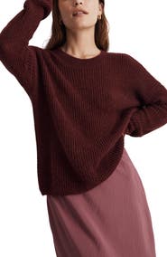 Madewell Ribbed Crewneck Sweater