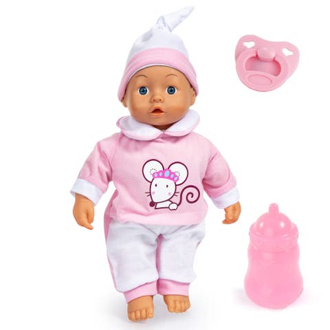 14 Inch Interactive Baby Doll, Mouse