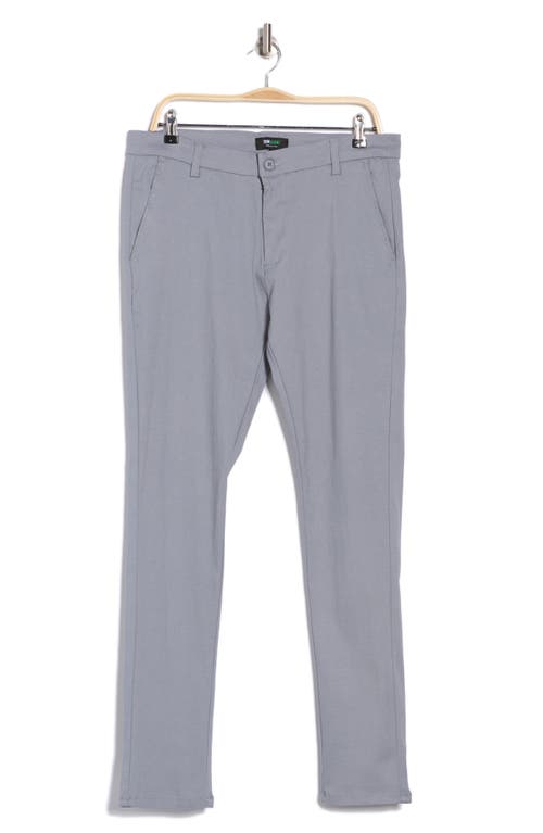 Tom Baine Performance Pants In Silver Grey