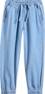 MILES THE LABEL Kids' Cotton Chambray Sweatpants