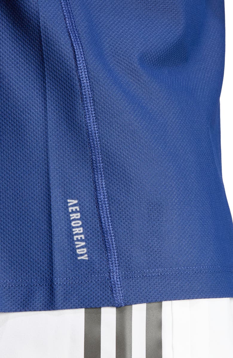 adidas Own The Run Performance Running T-Shirt, Alternate, color, Dark Blue