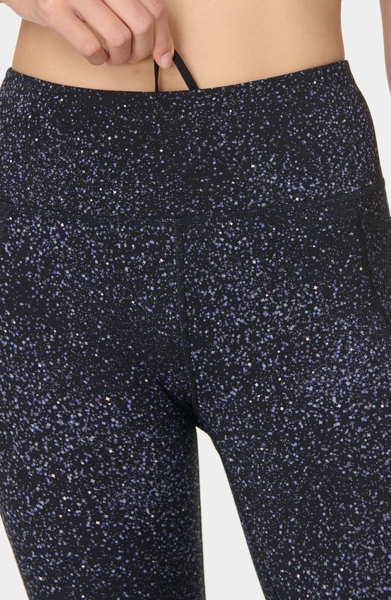 Sweaty Betty Power 7/8 Reflective Leggings, Alternate, color, Black Star Reflective Print
