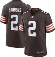 Nike Men's Nike Shedeur Sanders Brown Cleveland Browns Game Jersey