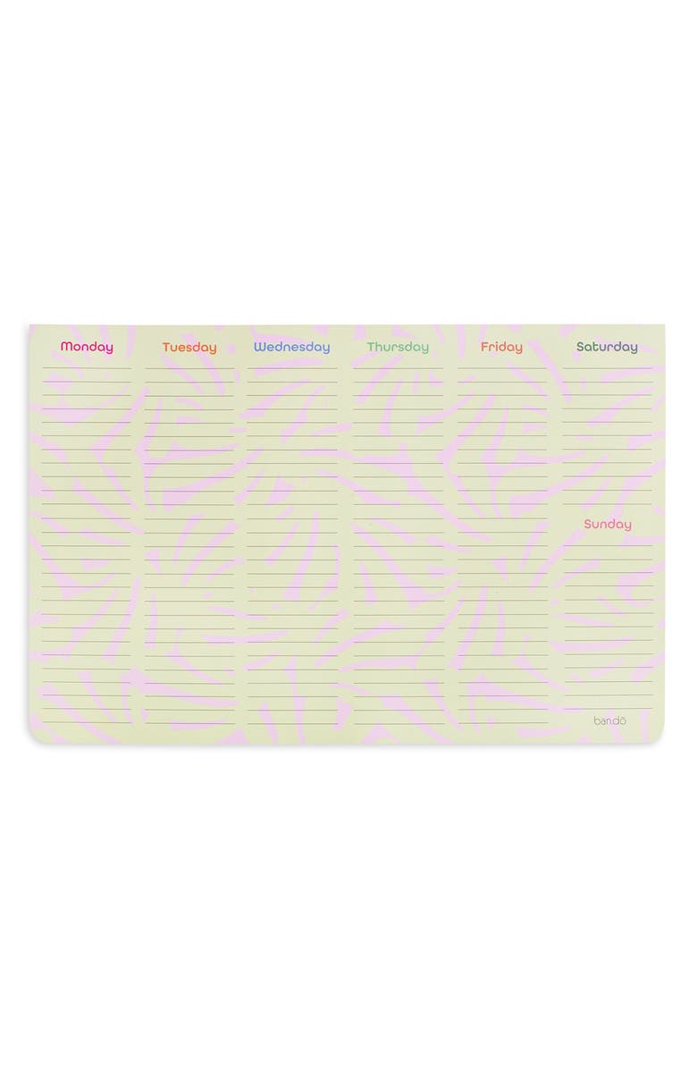 ban.do Weekly Mega Desk Notepad, Main, color, 