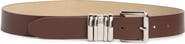 Steve Madden Multi Keeper Faux Leather Belt