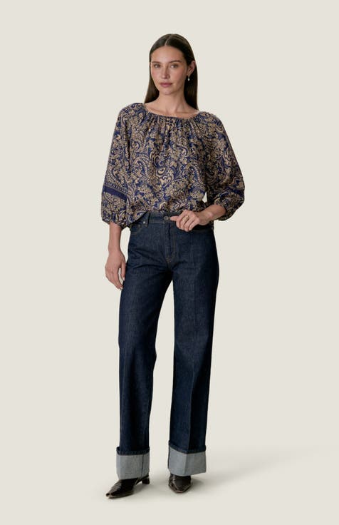 Reese Paisley Blouse