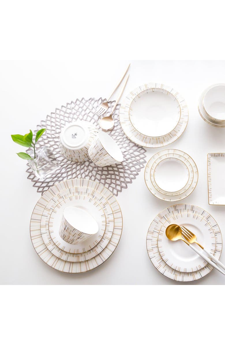 Prouna Luminous Cereal Bowl / All Purpose, Alternate, color, White