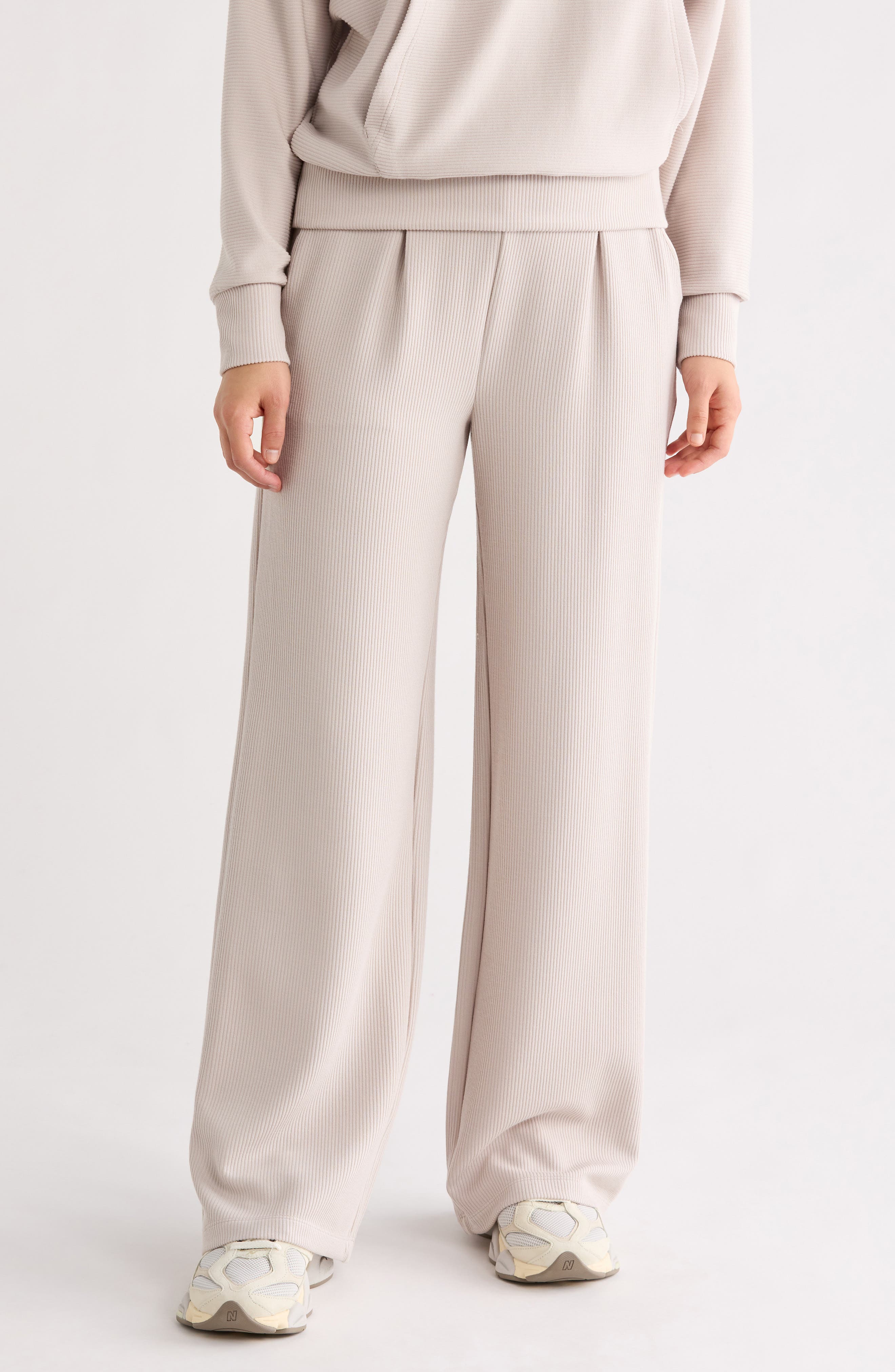 Ribbed Scuba Wide Leg Pants - image 5