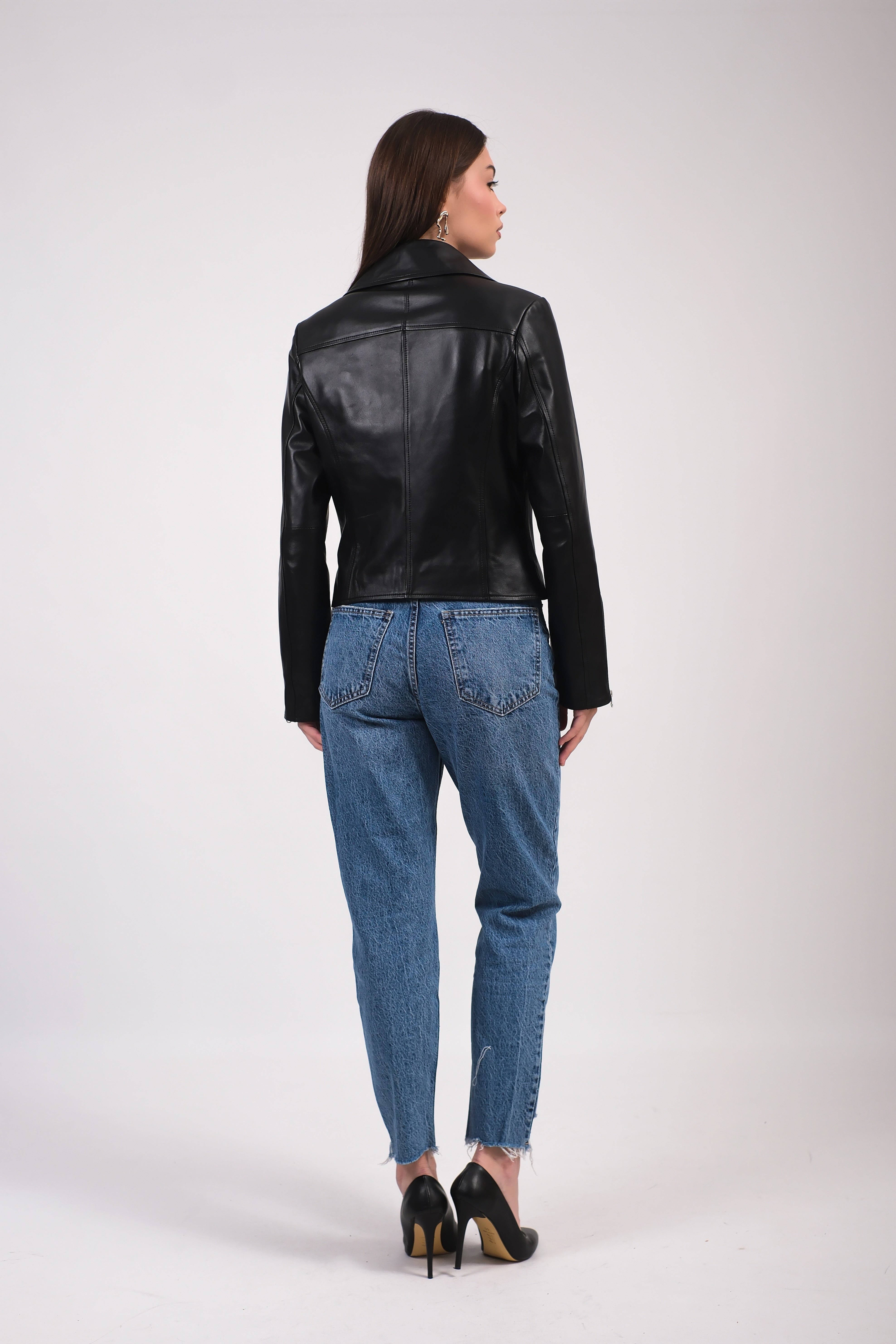 Charlotte Leather Jacket - image 2