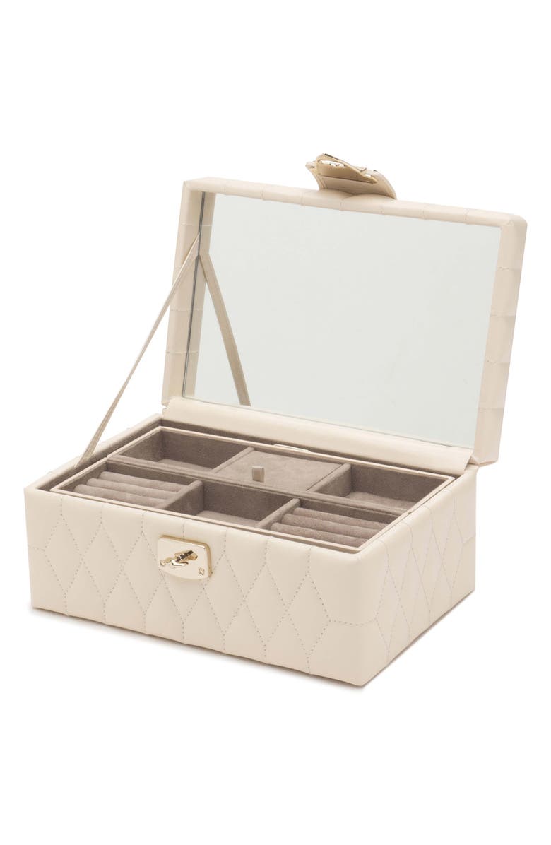 WOLF Caroline Small Travel Jewelry Case, Alternate, color,