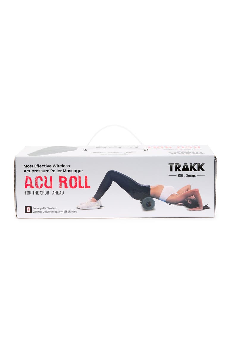 Acu-Roller Multi Speed Vibrating Foam Roller Pain Relief and Muscle Recovery, Alternate, color, BLACK