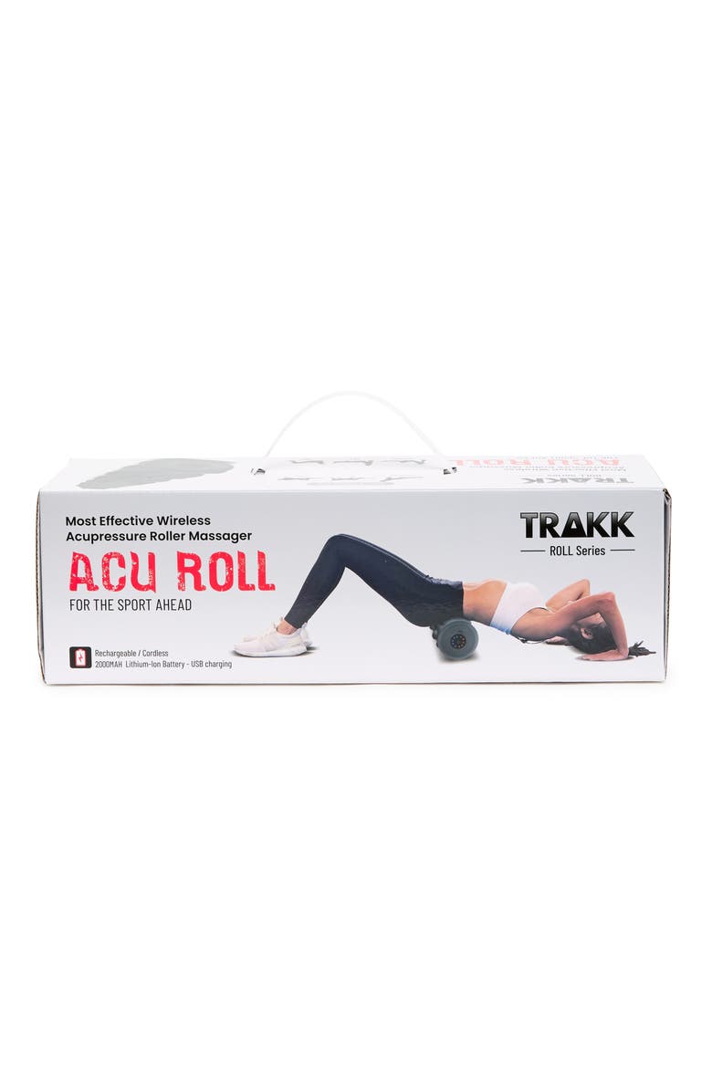 TRAKK Acu-Roller Multi Speed Vibrating Foam Roller Pain Relief and Muscle Recovery, Alternate, color, 