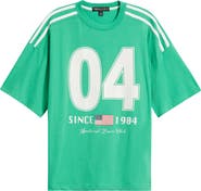 Vinyl Icons 04 Oversize Graphic T-Shirt