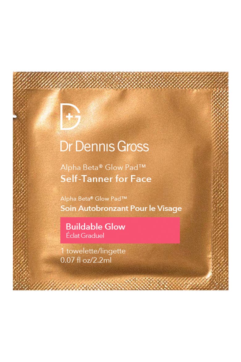 Alpha Beta® Glow Pad™ Self Tanner for Face Buildable Glow (Limited Edition), Main, color, NO COLOR