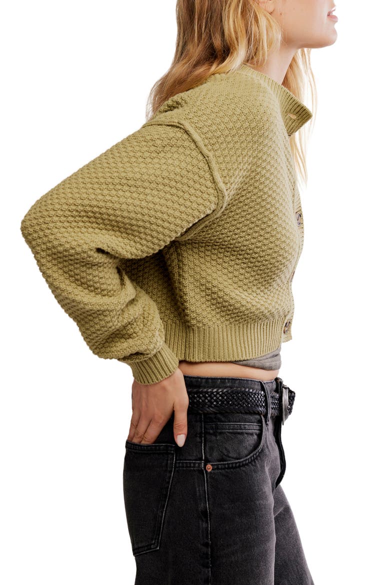 Lila Crop Cardigan, Alternate, color, WHISPERING WILLOW