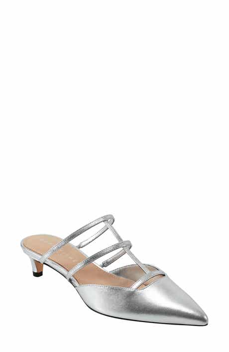 Marc Fisher LTD Kodie Kitten Heel Pointed Toe Mule