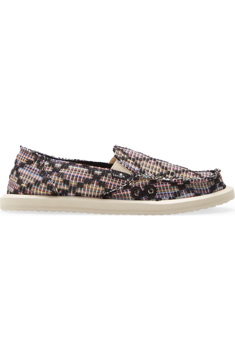 Sanuk Donna Weave Flat, Alternate, color,