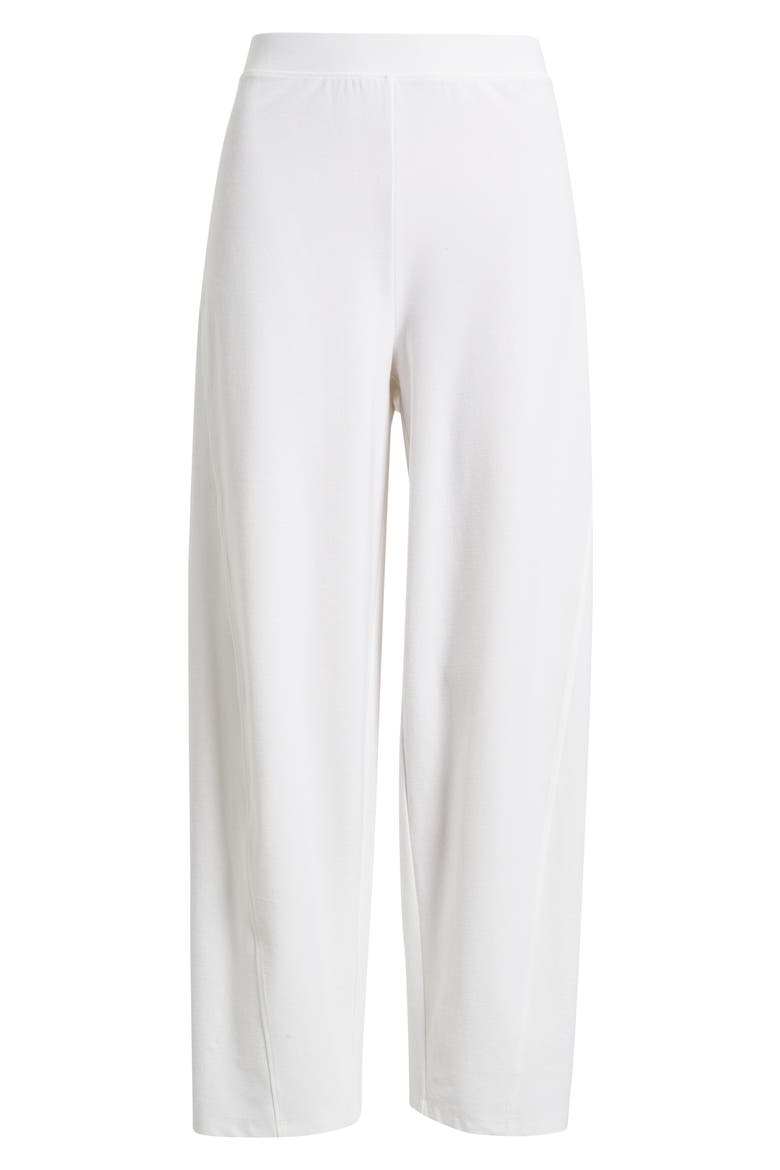 Ankle Length Knit Lantern Pants, Alternate, color, WHITE