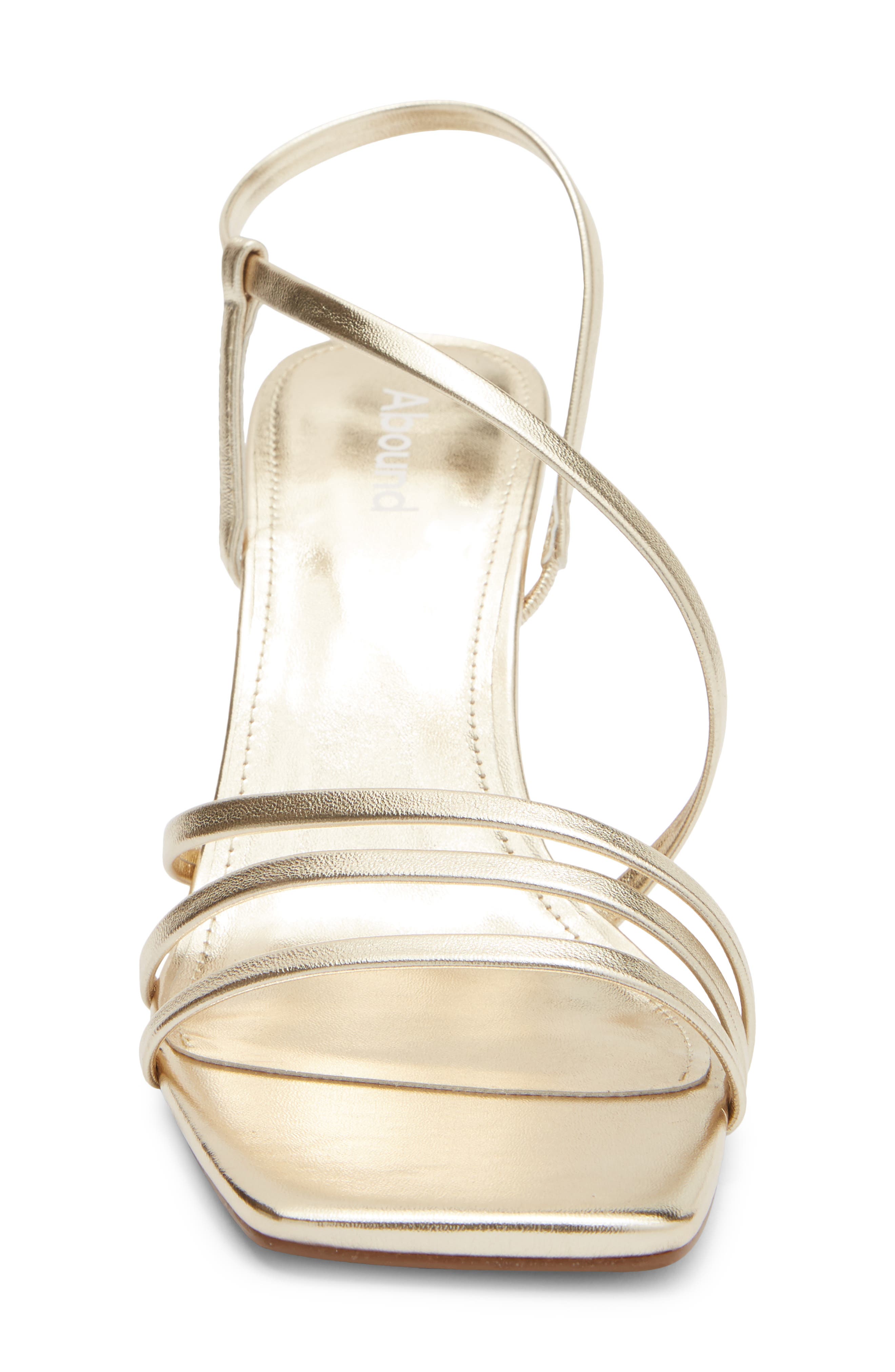 Olanna Square Strappy Sandal, Alternate, color, GOLD LIGHT METALLIC