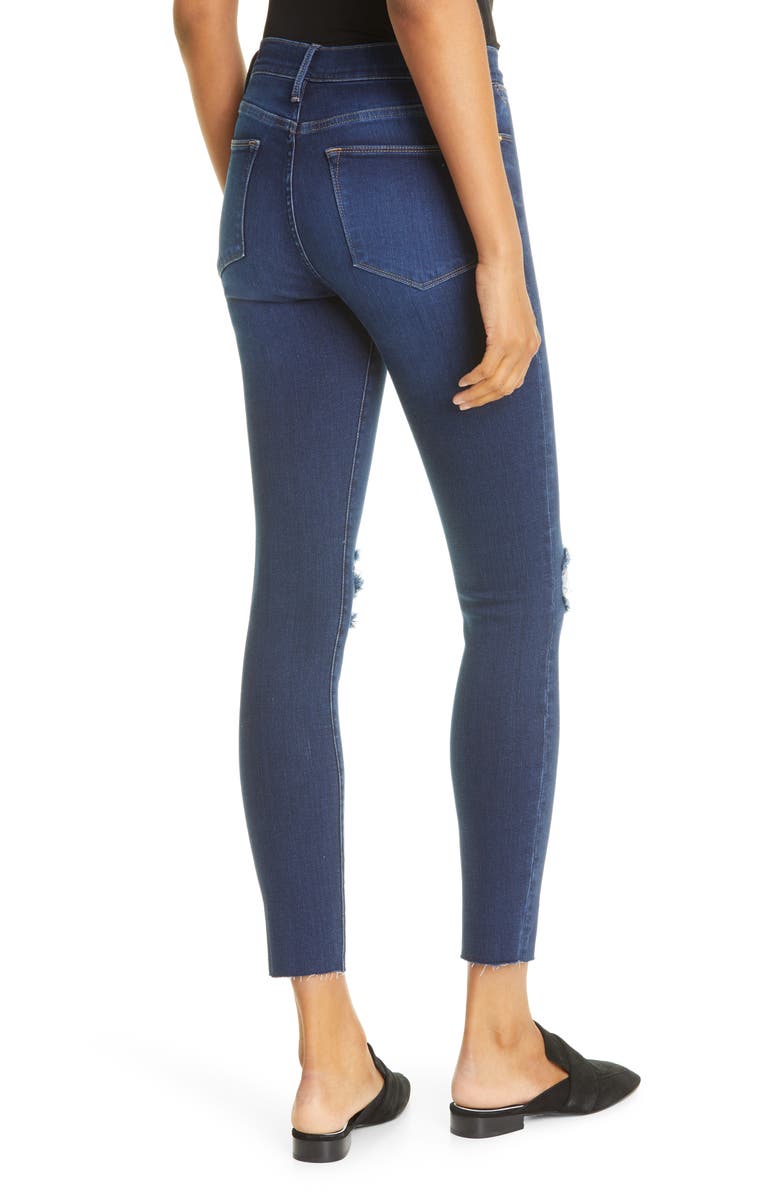 FRAME Le High Skinny Jeans, Alternate, color,