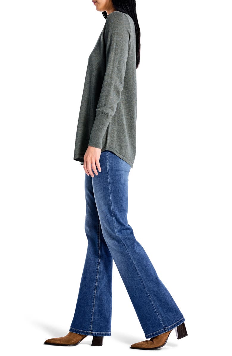 NIC+ZOE Vital V-Neck Sweater, Alternate, color, Briar