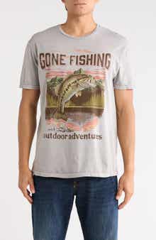 Gone Fishing Graphic T-Shirt