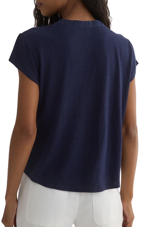 Bella Dahl Placket Cap Sleeve Top