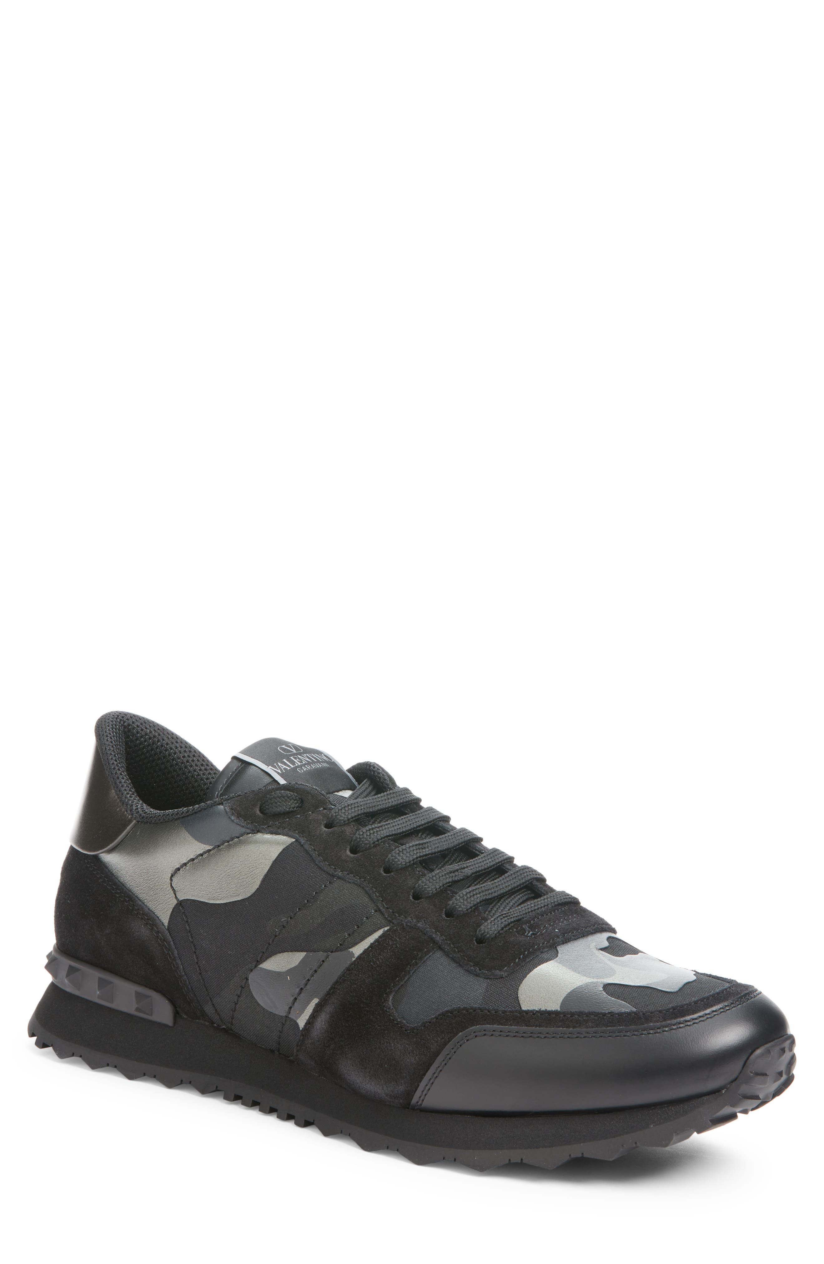 Rockrunner Sneaker, Main, color, BLACK