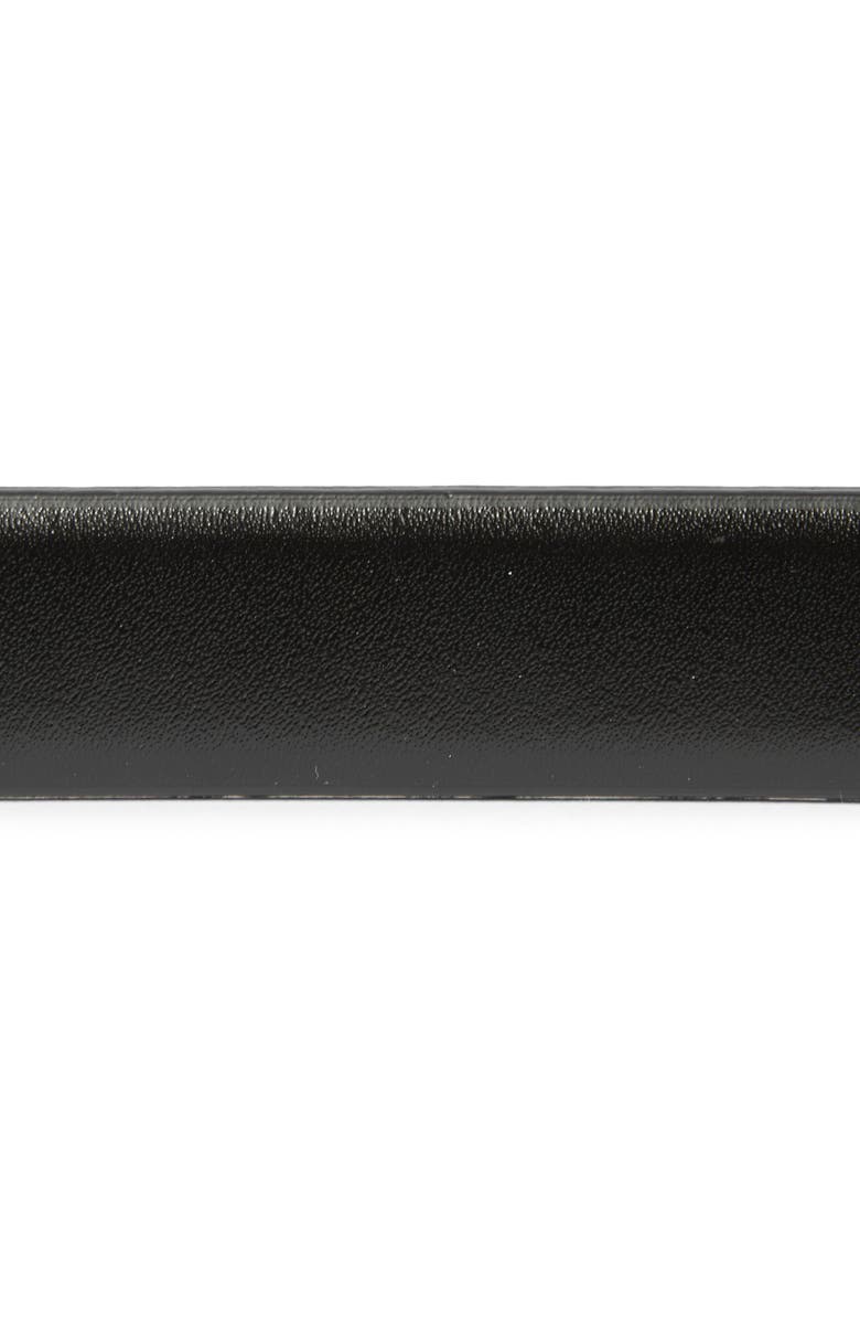 VALENTINO BY MARIO VALENTINO Baby Bombe VLOGO Leather Belt, Alternate, color, Black