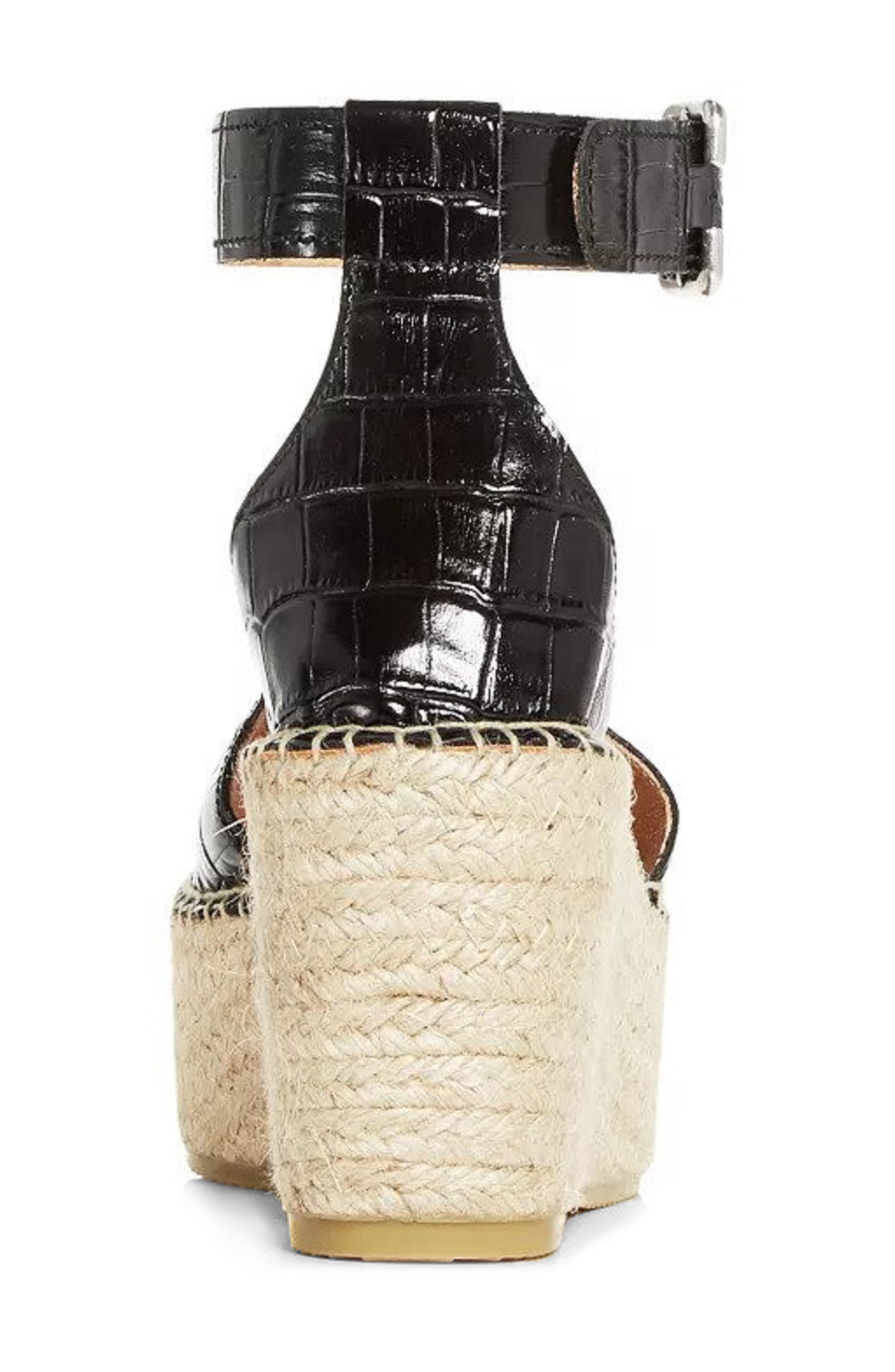 André Assous Luz Platform Wedge Espadrille Sandal, Alternate, color, 